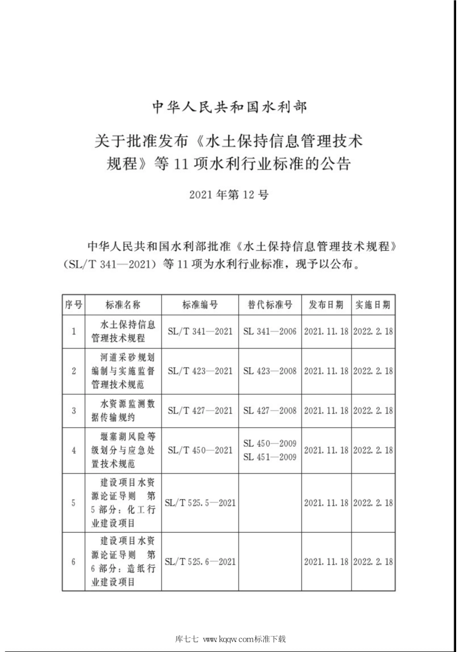 SL∕T 525.5-2021 建设项目水资源论证导则 第5部分：化工行业建设项目.pdf_第2页