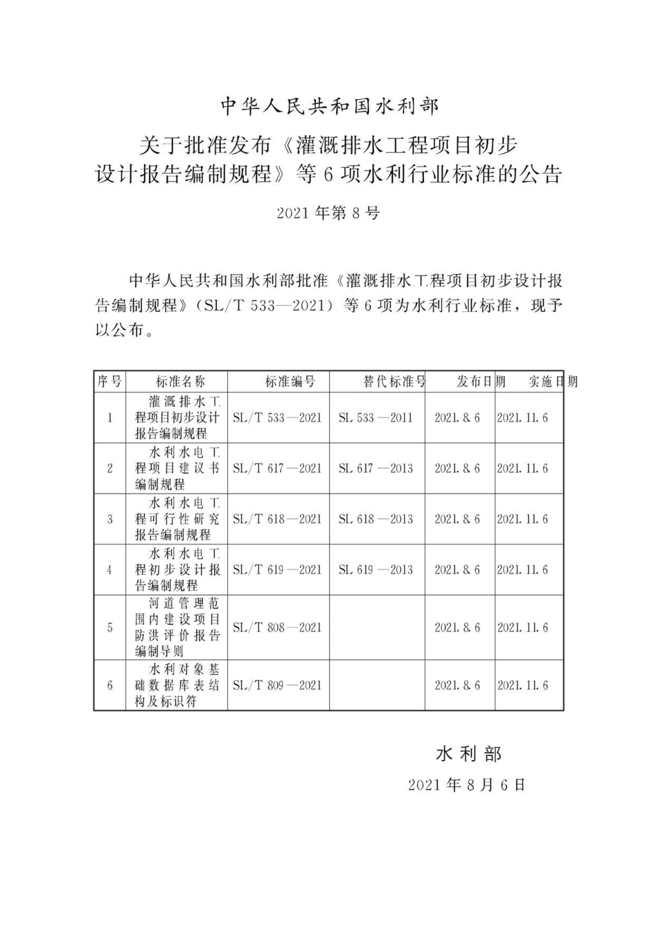 SL∕T 808-2021 河道管理范围内建设项目防洪评价报告编制导则.pdf_第2页