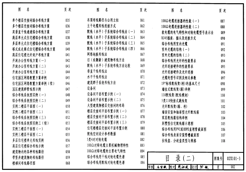 02X101-3_综合布线系统工程设计施工图集.pdf_第2页