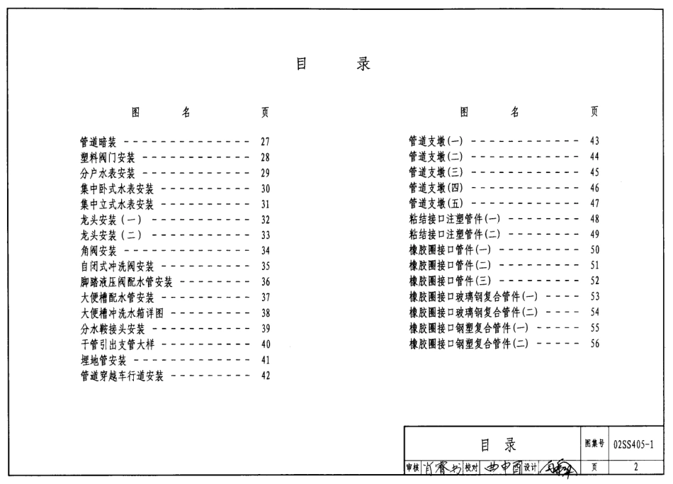 〈S4(二)〉给水排水标准图集 室内给水排水管道及附件安装.pdf_第2页