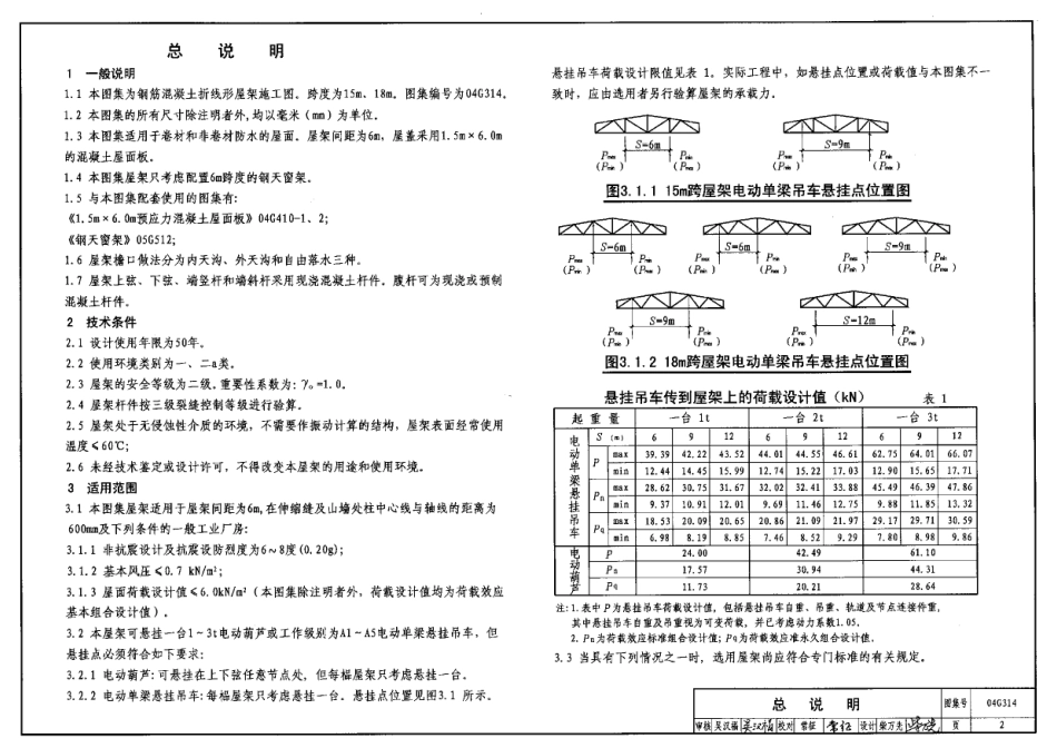 04G314 钢筋混凝土折线形屋架.pdf_第2页