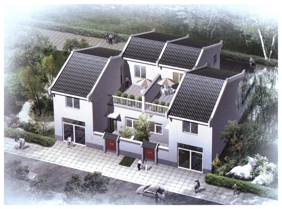 05SJ917-4 小城镇住宅通用(示范)设计-陕西西安地区.pdf_第1页
