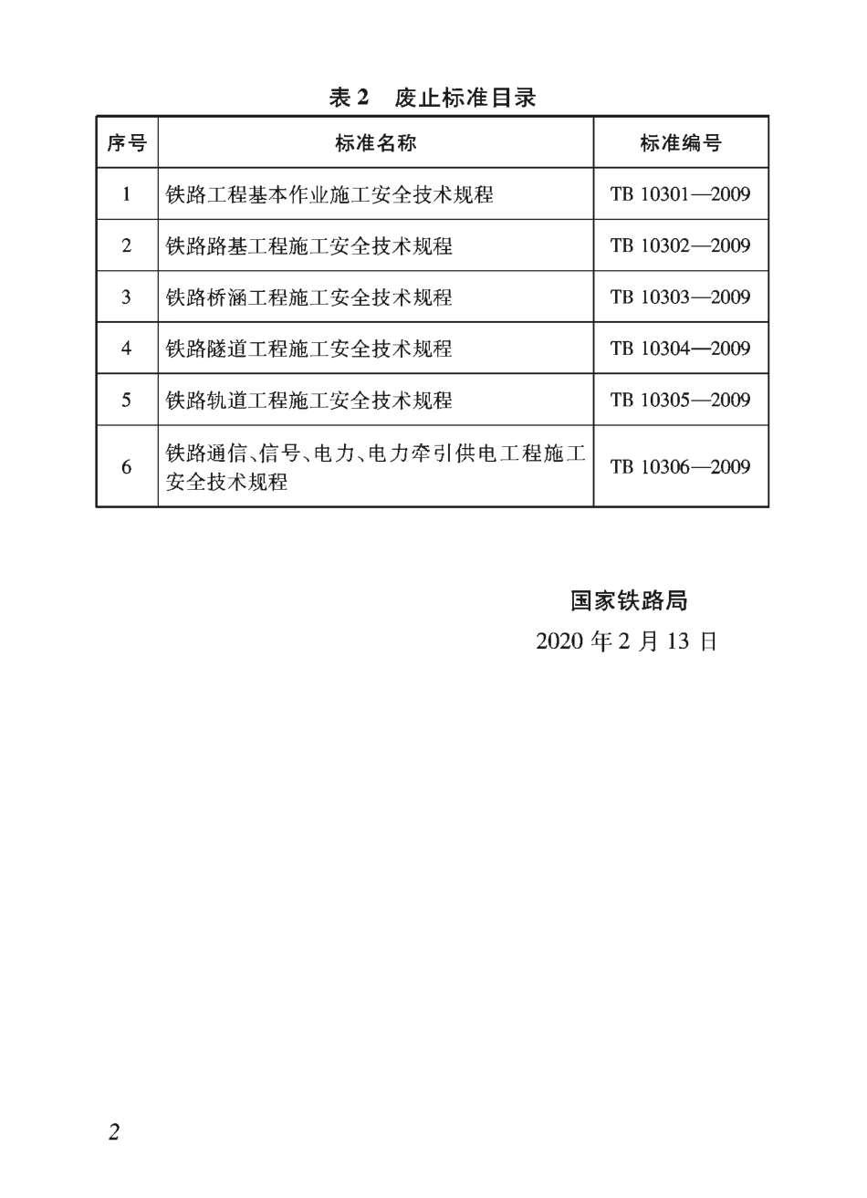 TB_10304-2020_铁路隧道工程-施工安全技术规程.pdf_第3页