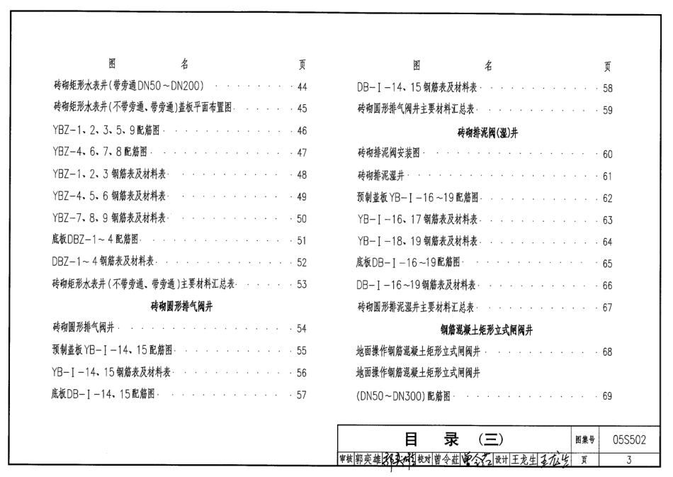05S502室外给水管道附属构筑物.pdf_第3页