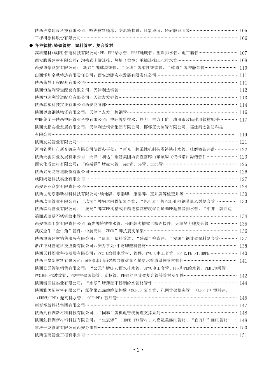 陕西省2024年5月材料信息价.pdf_第2页