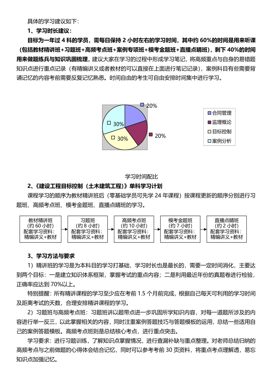 2025年监理工程师《目标控制(土建)》早鸟预习计划.pdf_第3页