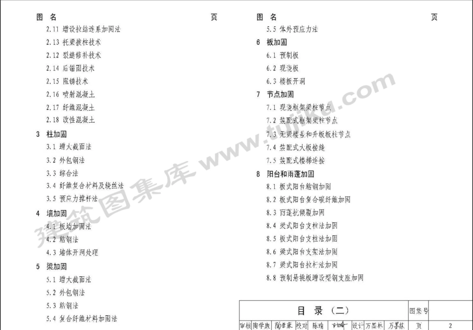06SG311-1 混凝土结构加固改造构造图.pdf_第2页