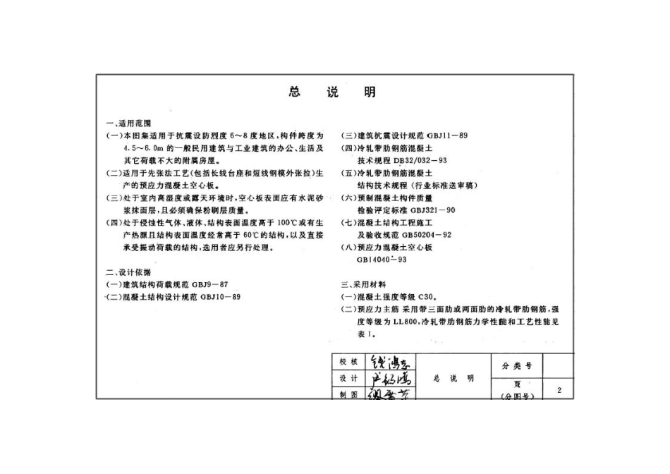苏G9402 180预应力混凝土空心板图集(冷轧带肋钢筋).pdf_第3页