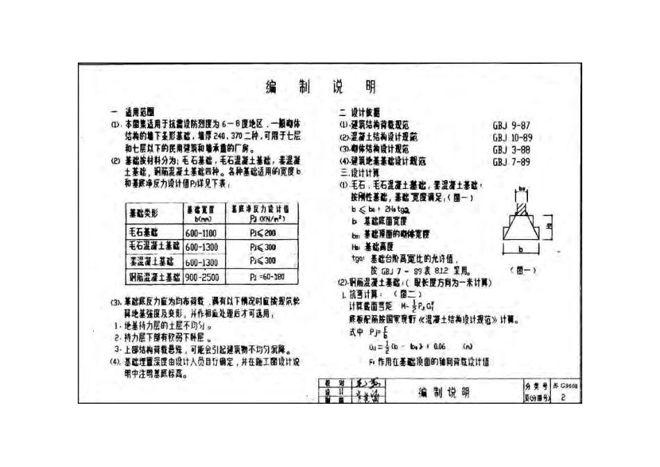苏G9608 砌体结构墙下条形基础图集.pdf_第3页