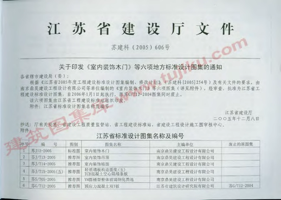 苏J／T13-2005 室内装饰吊顶.pdf_第3页