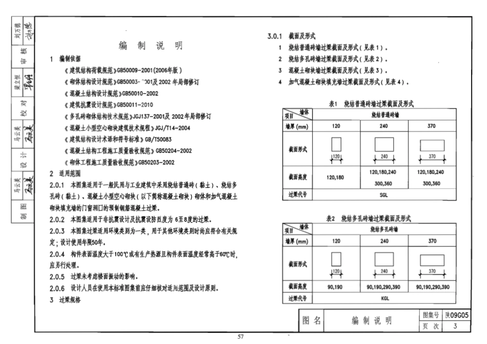 陕09G05 钢筋混凝土过梁 09系列结构图集.pdf_第3页