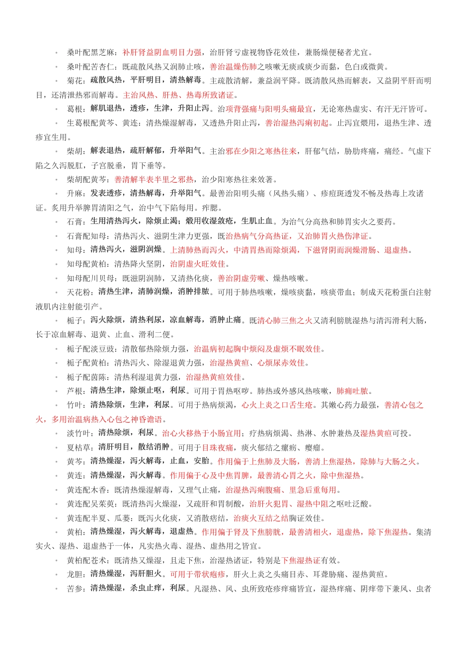2024年执业药师《中药学专业知识(二）》考前十页纸.pdf_第2页