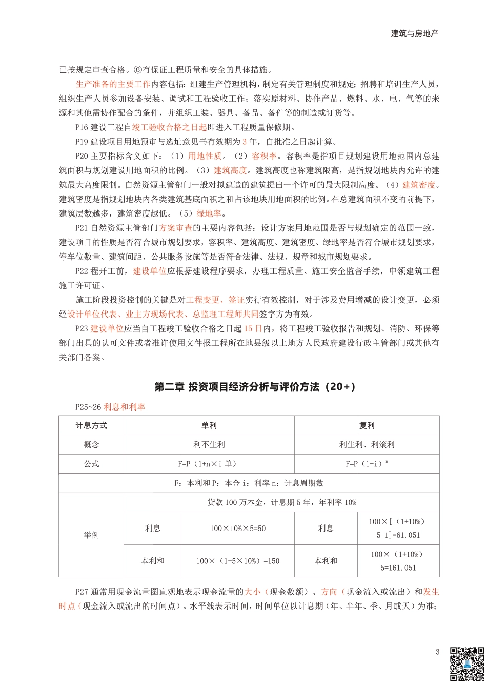 冲刺提分！2024年中级经济师《建筑与房地产》考前25页纸.pdf_第3页
