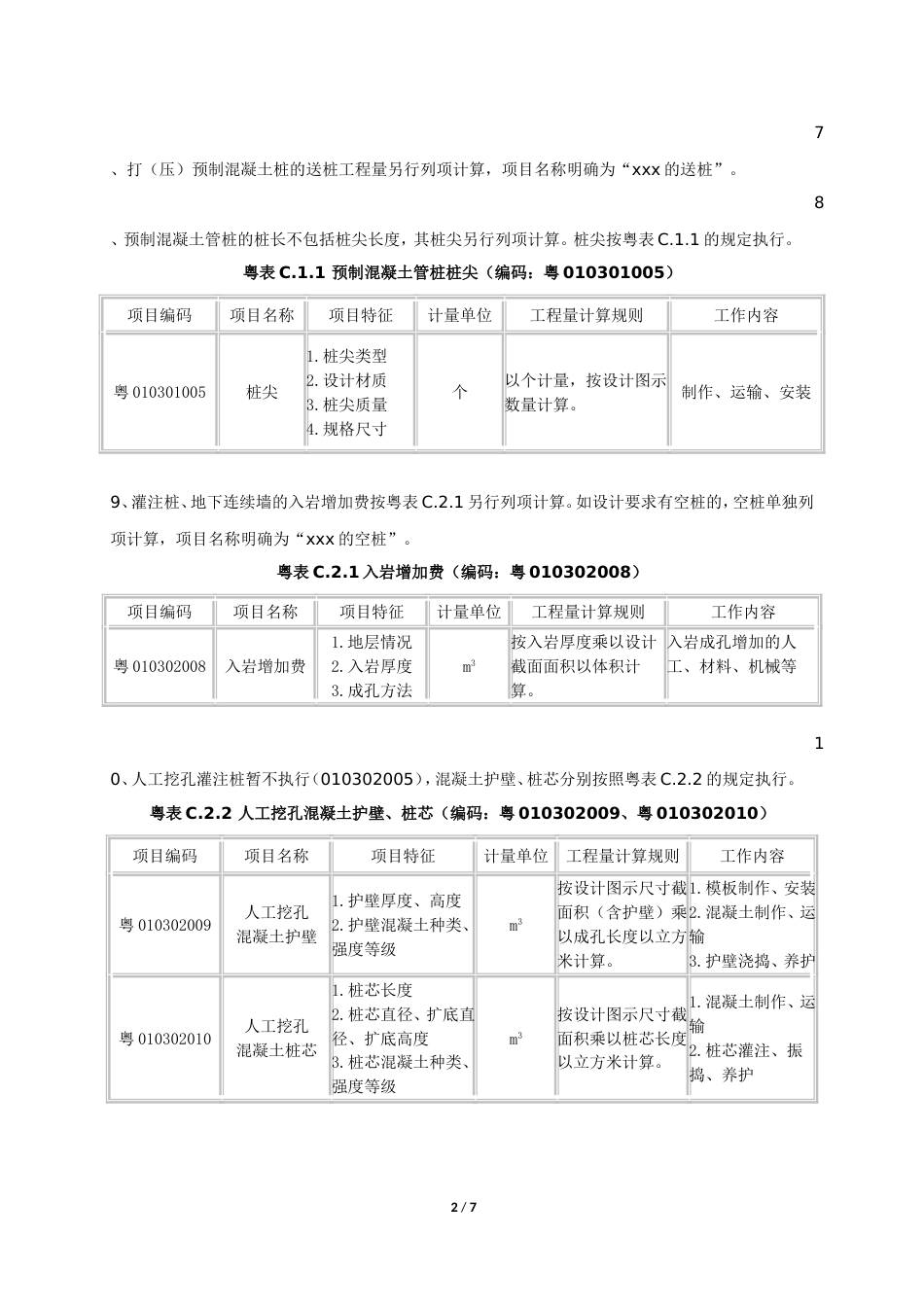 广东关于实施《房屋建筑与装饰工程工程量计算规范》(GB50854-2013)等的若干意见.doc_第2页
