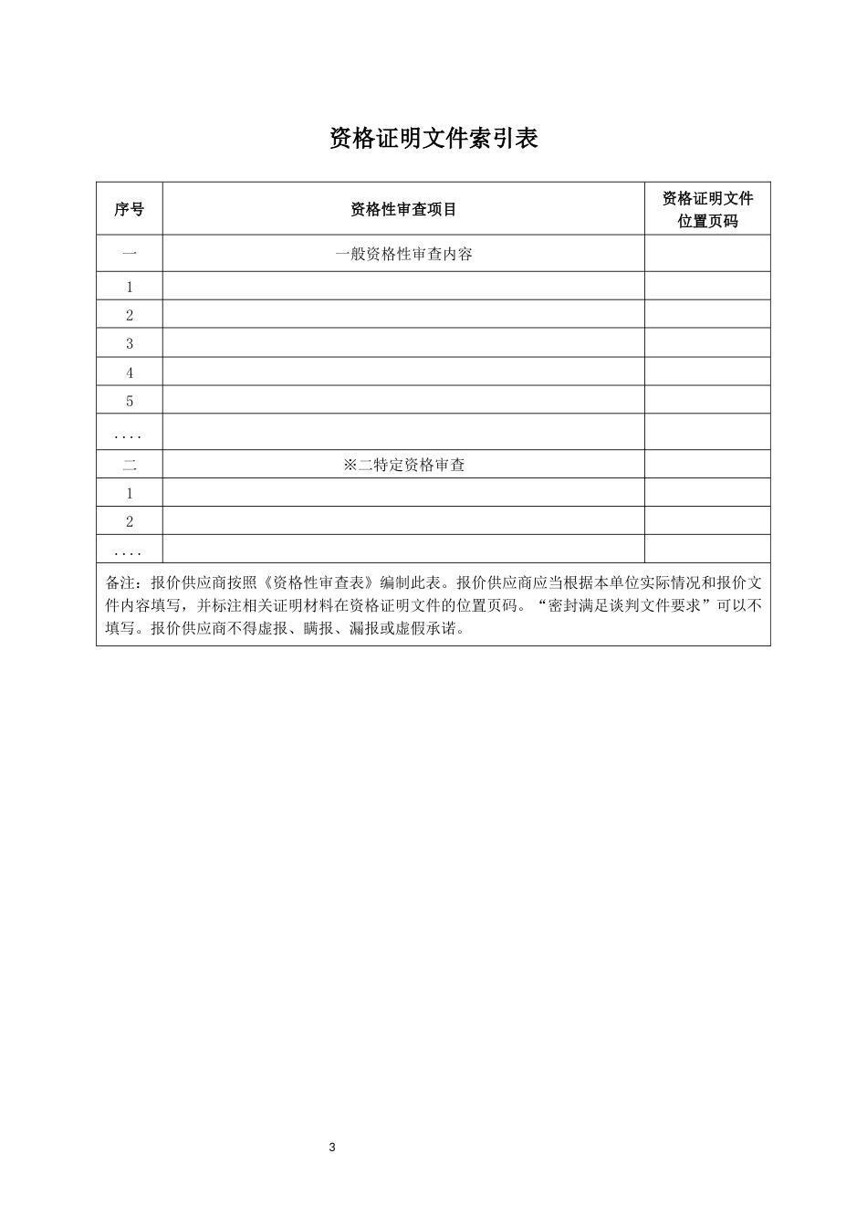标识标牌-竞争性谈判-资格证明文件-模版.docx_第3页