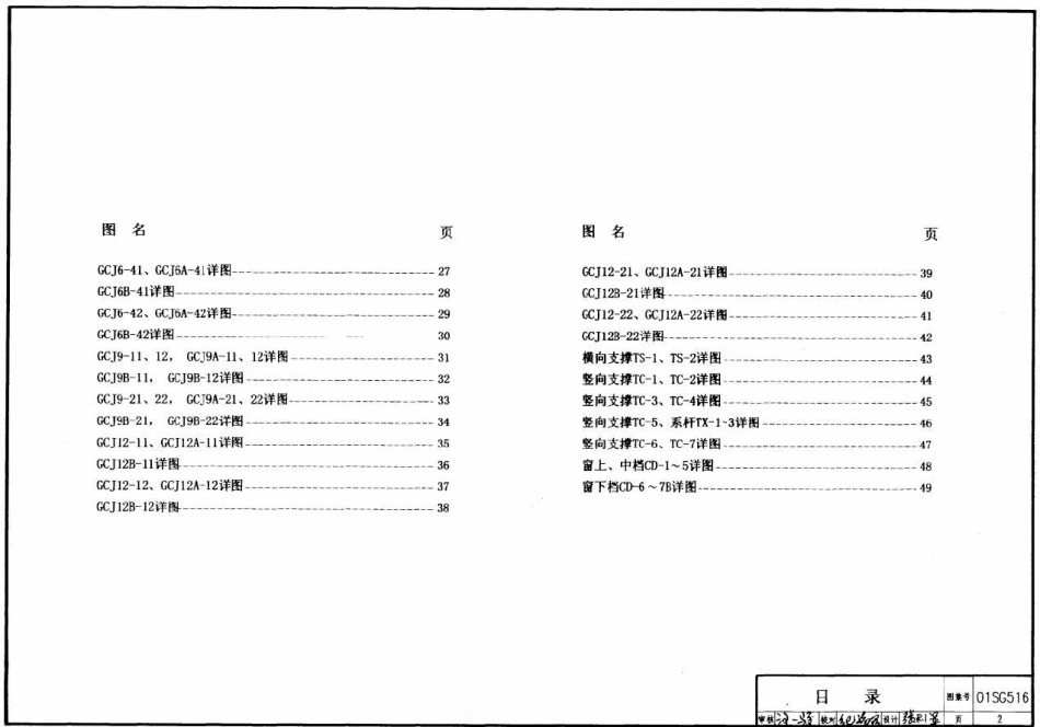 01SG516 轻型屋面钢天窗架.pdf_第2页