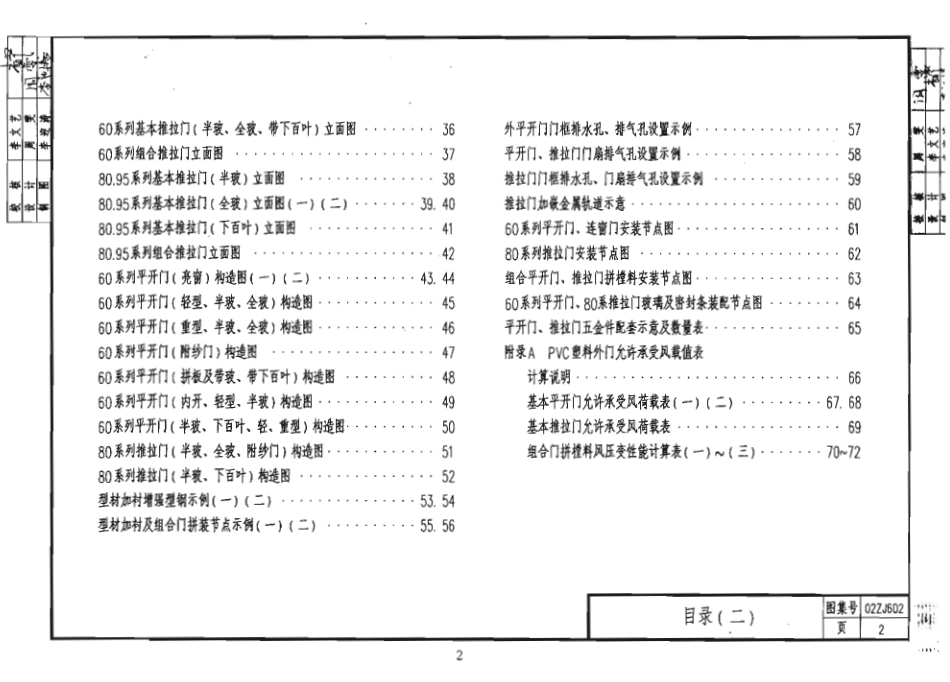 02ZJ602  PVC塑料（塑钢）门.pdf_第2页