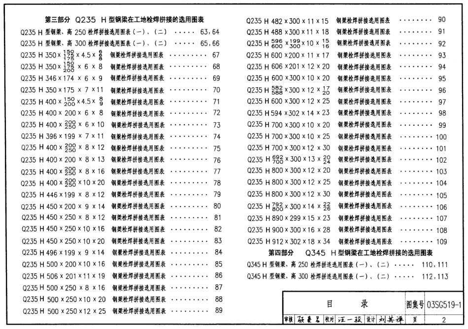 03SG519-1多、高层建筑钢结构节点连接.pdf_第2页