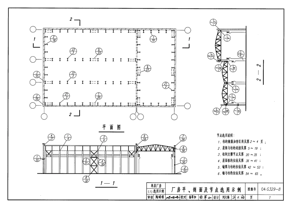 04G329-8建筑物抗震构造详图【钢筋混凝土柱单层厂房】.pdf_第3页
