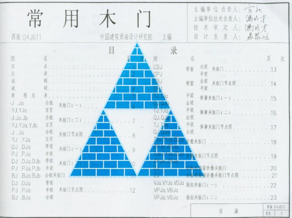 西南04J611 常用木门.pdf_第2页