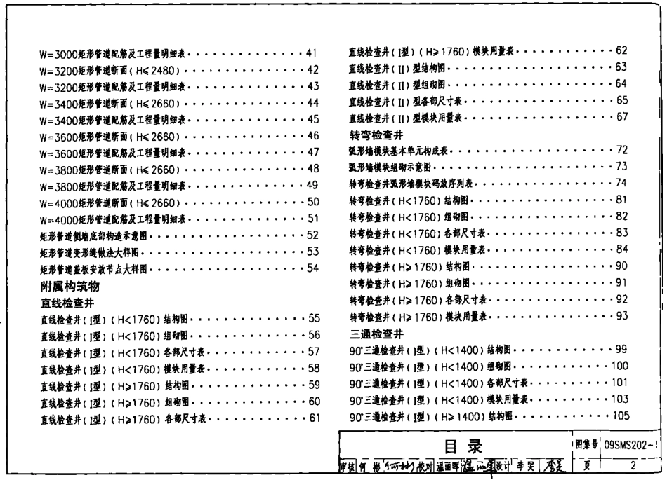 09SMS202-1 埋地矩形雨水管到及其附属构筑物（混凝土模块砌体）.pdf_第2页