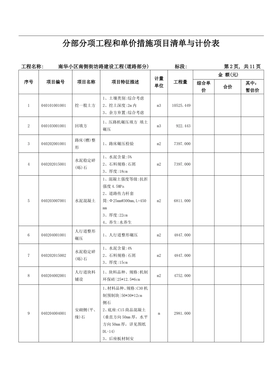 单位工程投标报价汇总表(1).doc_第2页