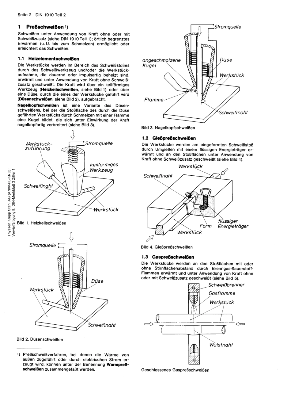 DIN 1910-2-1977 焊接 金属焊接 工艺.pdf_第2页