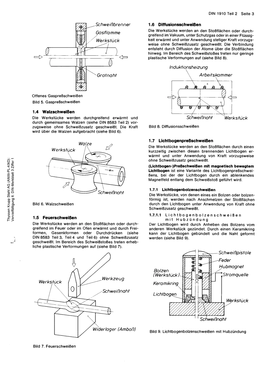 DIN 1910-2-1977 焊接 金属焊接 工艺.pdf_第3页