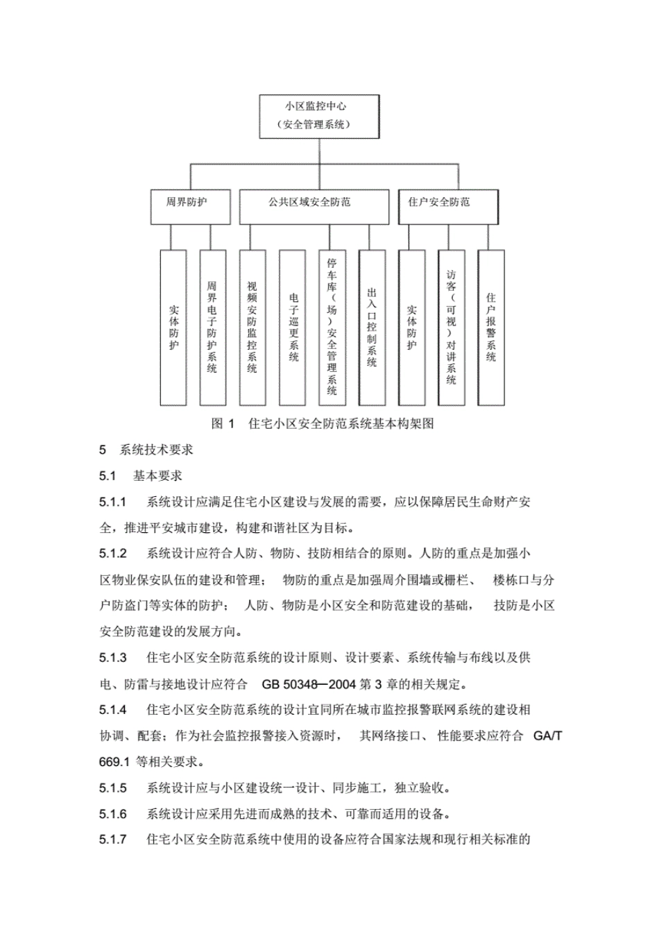 住宅小区安全防范系统通用技术要求GB∕T21741-2008.pdf_第3页
