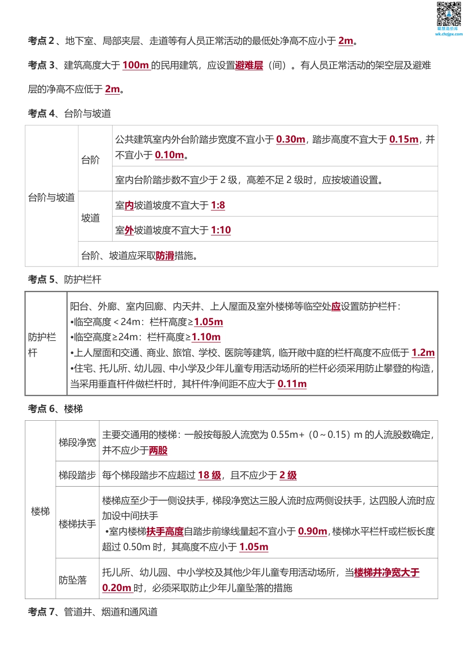 2025版二建《建筑工程》时间、数字、计算公式大全.pdf_第3页