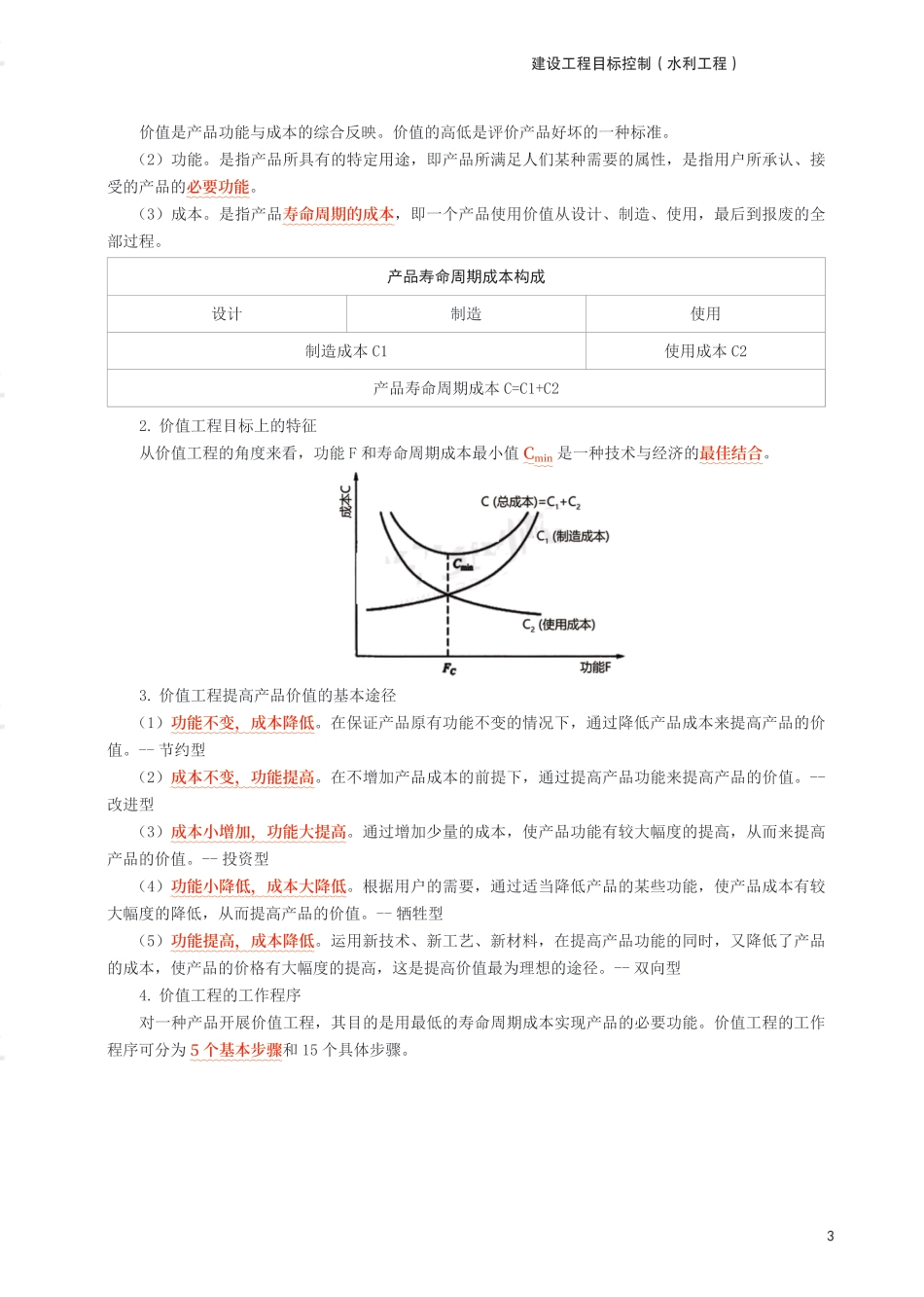 2025年监理工程师考试《目标与控制(水利)》考前30页纸.pdf_第3页