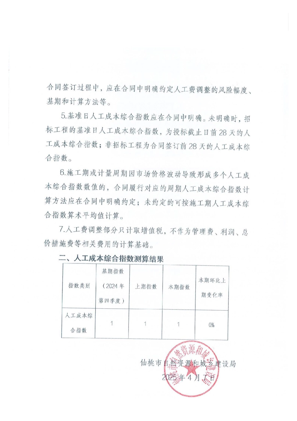 仙桃市2025年第一季度建设工程各工种人工成本信息表.pdf_第2页