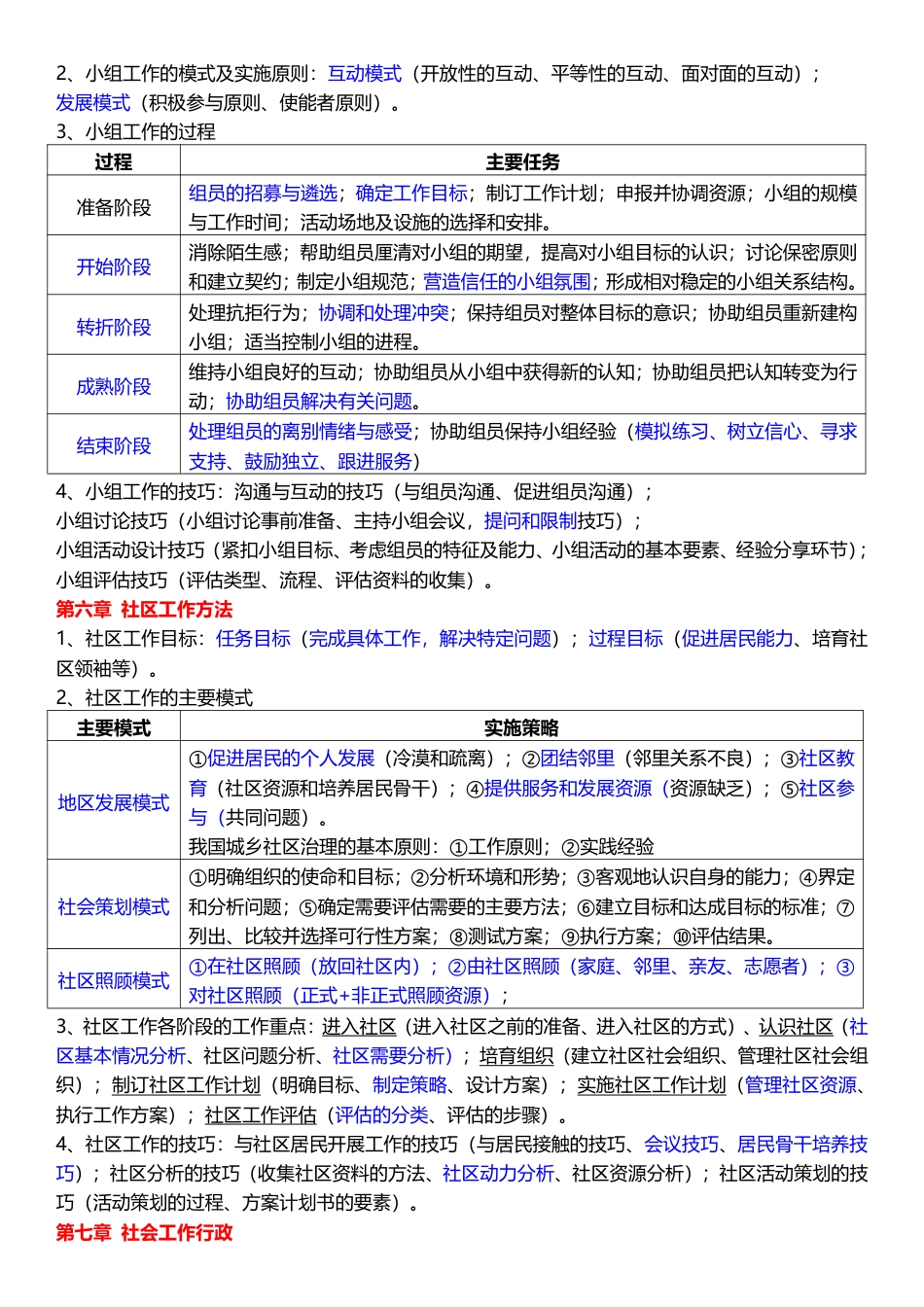 2025年社会工作者《初级综合能力》临考决胜5页纸.pdf_第3页