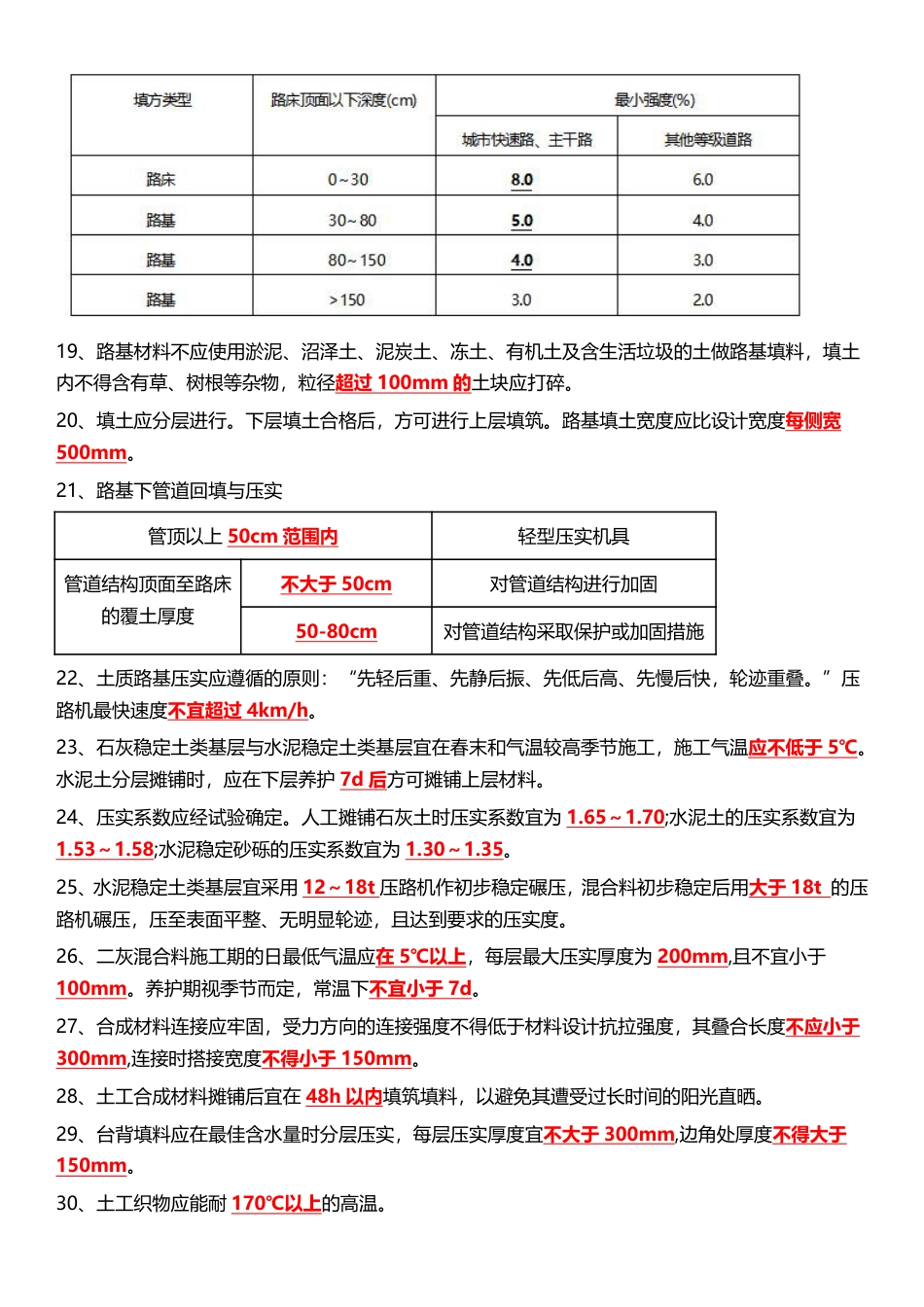 2025年一级建造师《市政公用工程》计算_时间_数字考点汇总.pdf_第3页