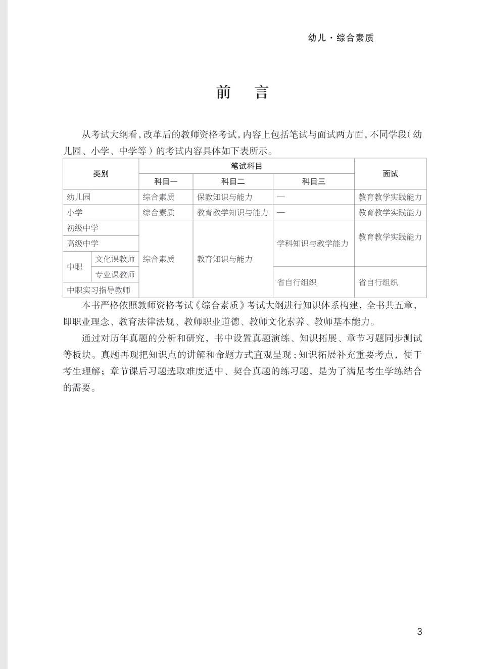 教师资格考试教材-（幼儿终版）综合素质.pdf_第2页
