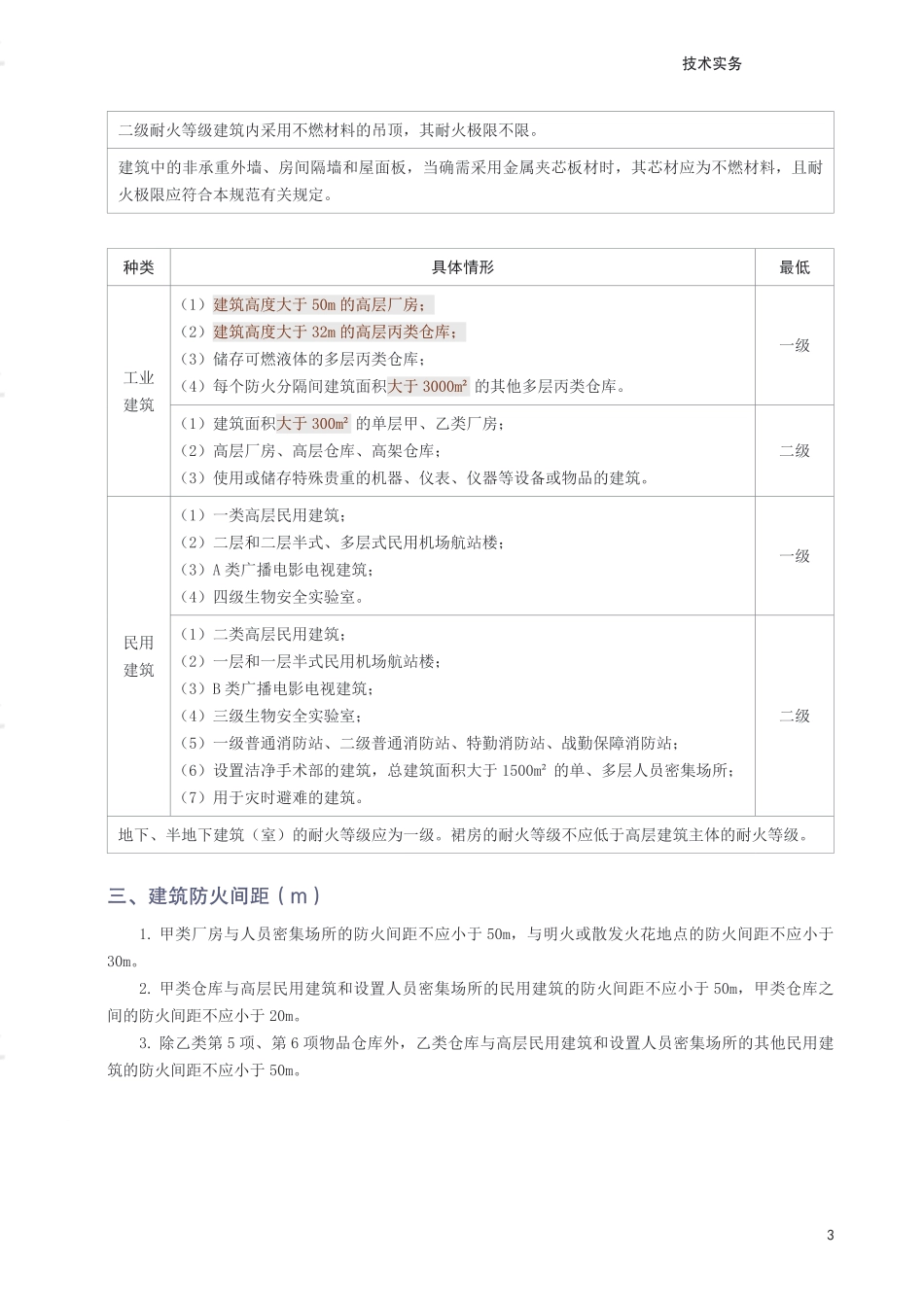 2025年消防工程师《消防安全技术实务》考前10页纸.pdf_第3页