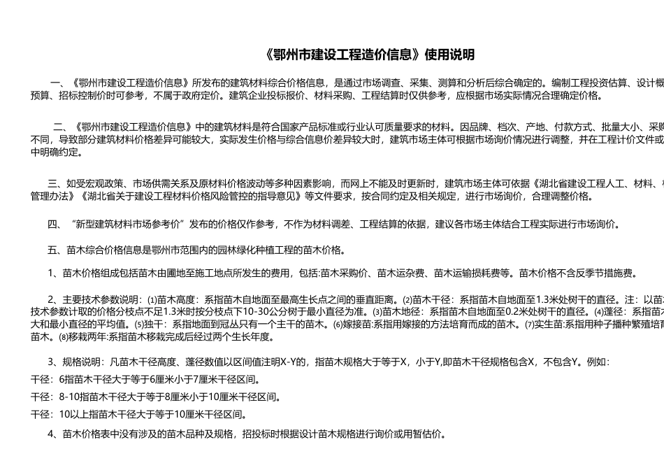 2025年10月鄂州市建设工程造价信息-信息价.xls_第3页